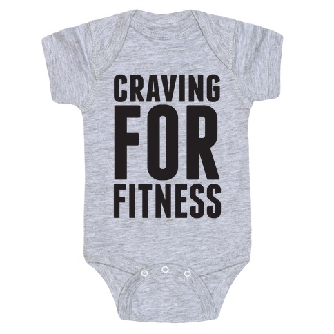 Craving for Fitness Baby One-Piece