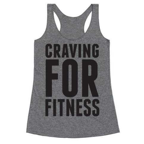 Craving for Fitness Racerback Tank Top