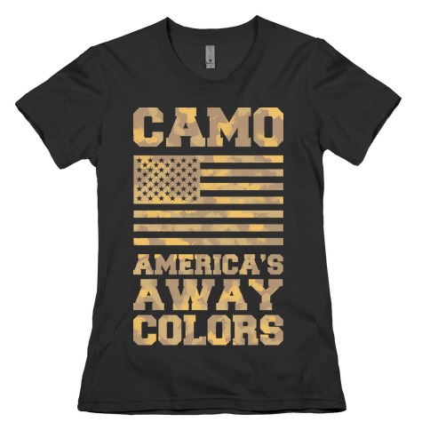 America's Away Colors Womens T-Shirt