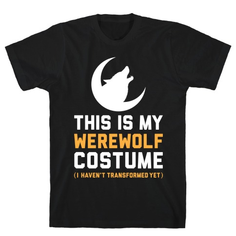 Werewolf Costume T-Shirts | LookHUMAN