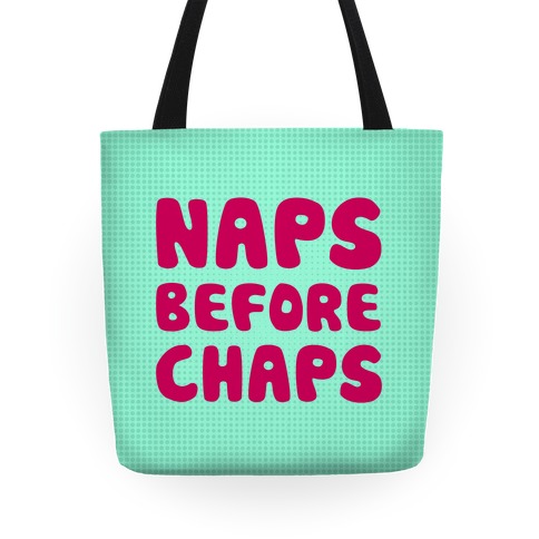 chaps tote bag