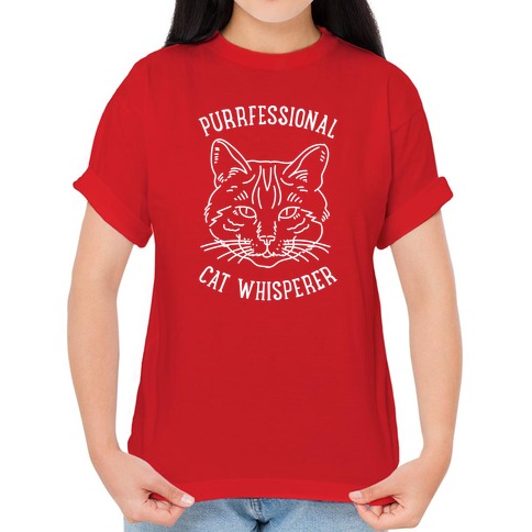 Cat whisperer cheap t shirt