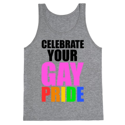 Celebrate Gay Pride Tank Top