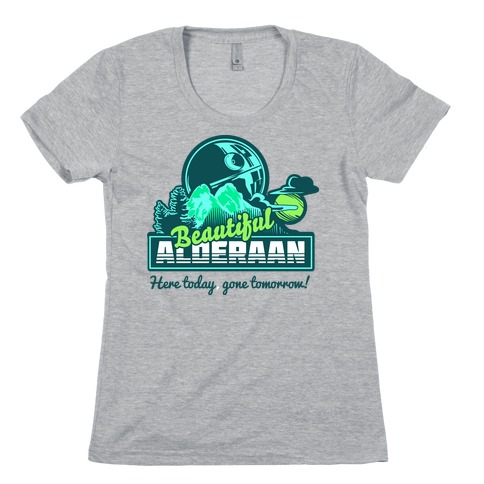 Beautiful Alderaan Vacation Womens T-Shirt