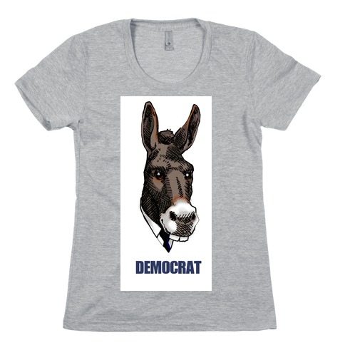 Democratic Donkey Womens T-Shirt