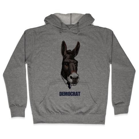 Democratic Donkey Hooded Sweatshirt