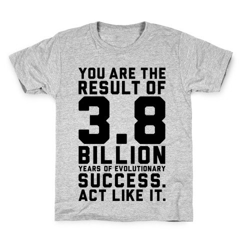 Evolutionary Success Kids T-Shirt