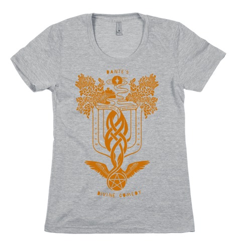 Dante's Divine Comedy Womens T-Shirt
