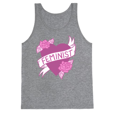 Feminist Heart Tank Top