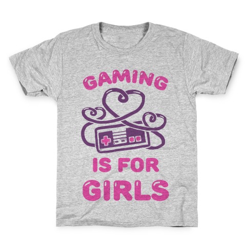 Gaming Is For Girls Kids T-Shirt