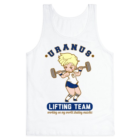 Uranus Lifting Team Parody Tank Top