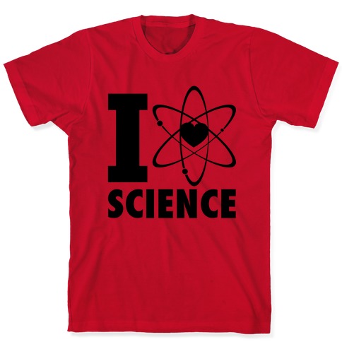 I Lv Science tee-shirt