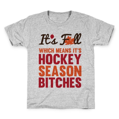 Hockey Season Kids T-Shirt