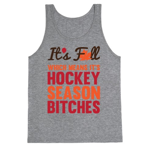 Hockey Season Tank Top