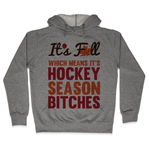 Hockey Season Hooded Sweatshirt