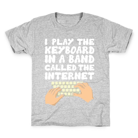 I Play The Keyboard Kids T-Shirt