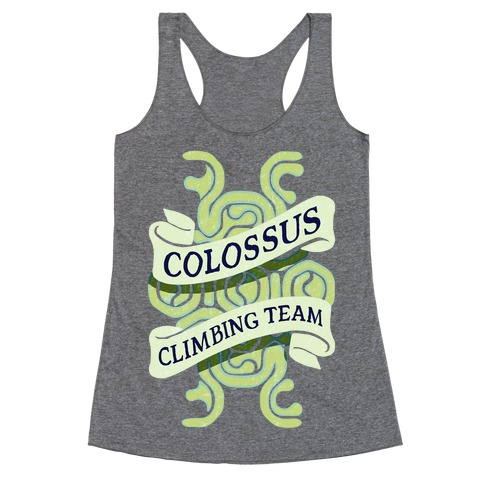 Colossus Climbing Team Racerback Tank Top