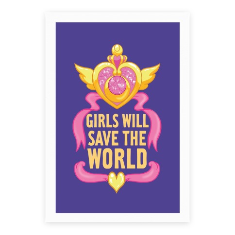 Girls Will Save The World Poster
