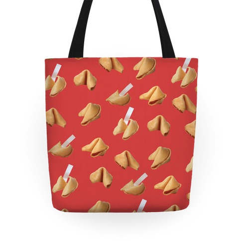 Fortune Cookie Tote (Red) Tote