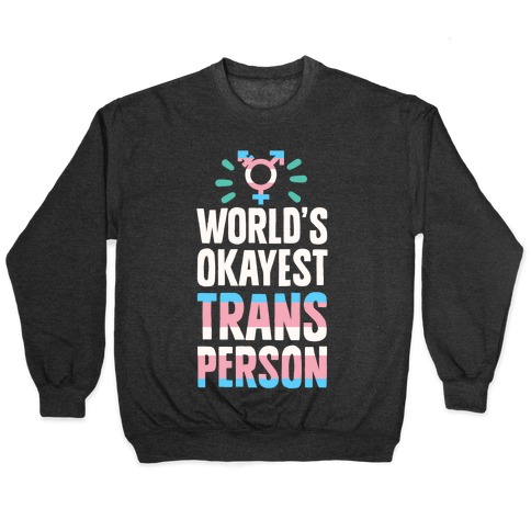 World's Okayest Trans Pullover