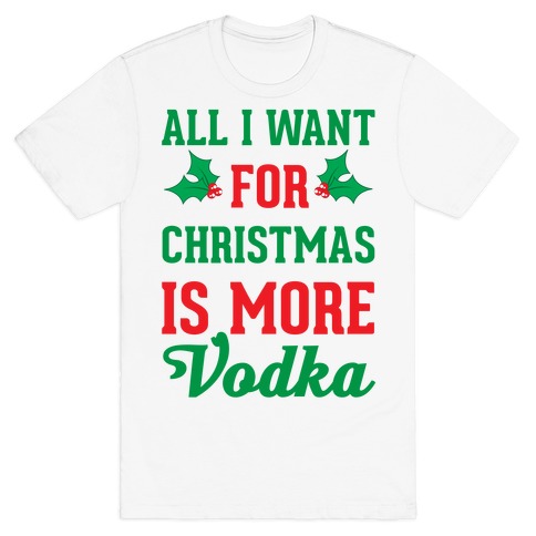 all i want for christmas shirt