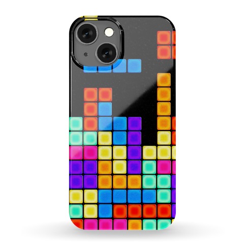 Tetris Pattern Phone Case