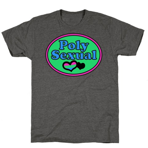 Polysexual Pride Pocket Parody T-Shirt