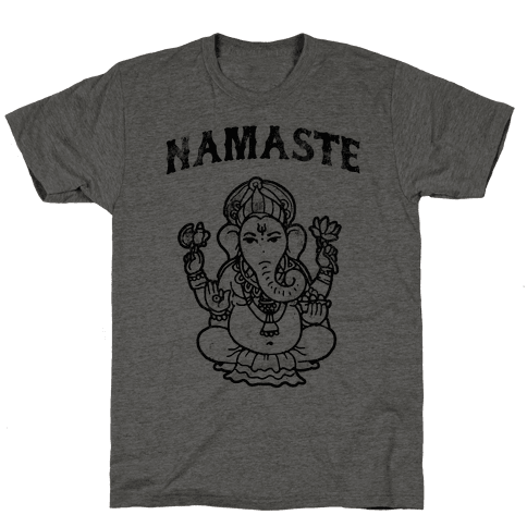 dur se namaste t shirt