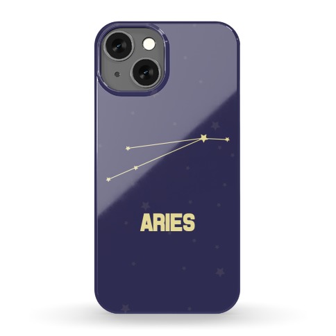 Aries Horoscope Sign Phone Case