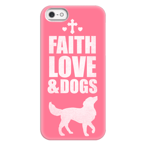 Faith Love & Dogs - Phone Cases - HUMAN