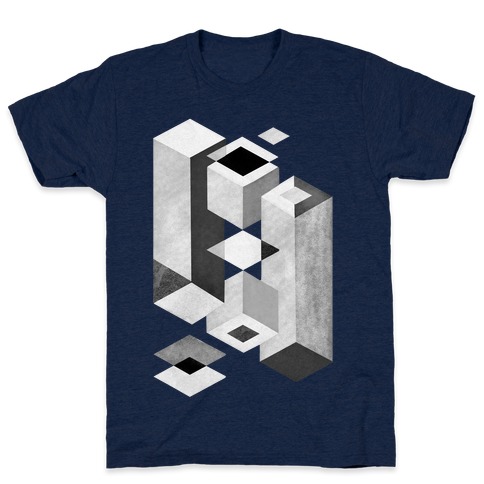 Geometry Optical Illusion T-Shirt | LookHUMAN