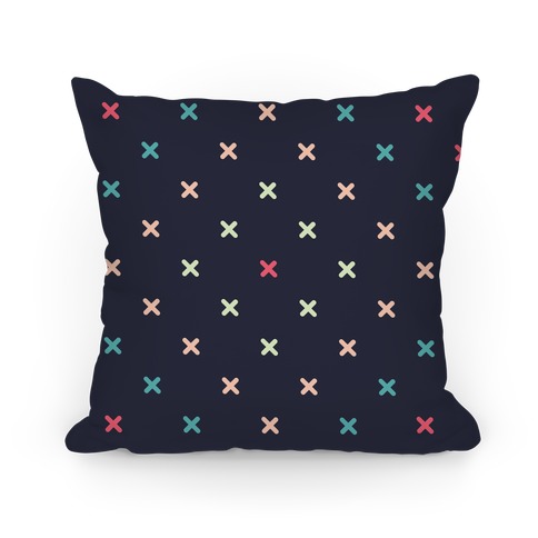 X Pattern Pillow