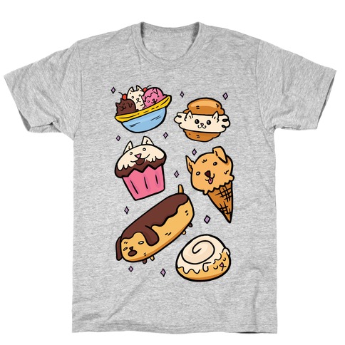 Kawaii Food Dogs T-Shirt