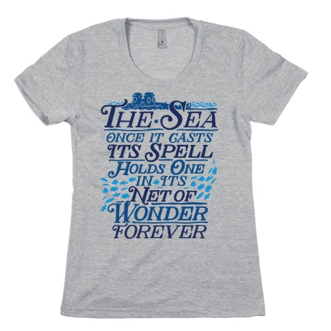 The Sea Womens T-Shirt