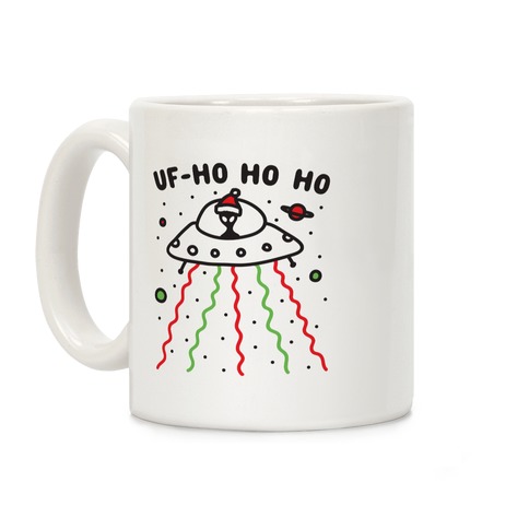 UF-Ho Ho Ho Santa Alien Coffee Mug