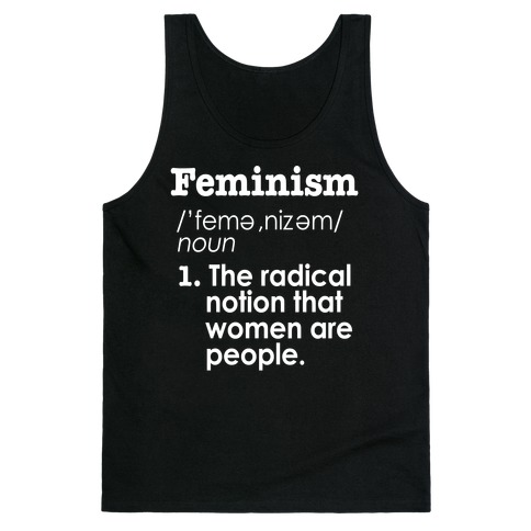 Feminism Definition Tank Top