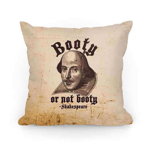 Booty Or Not Booty Pillow
