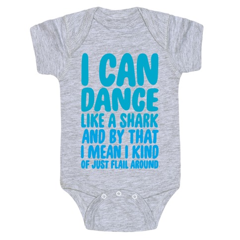 Dance Like A Shark Baby One-Piece