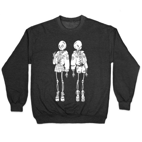 Skeleton Girls Pullover