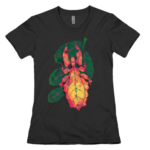 Phylliidae Walking Leaf Womens T-Shirt