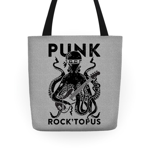 Punk Rocktopus Tote