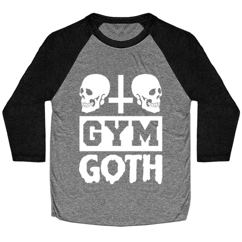Gym Goth Baseball Tee