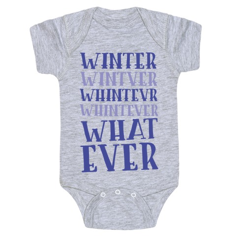 Whatever Winter Baby One-Piece