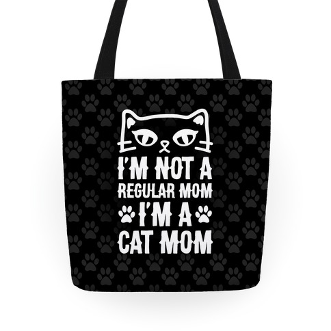 I'm Not A Regular Mom, I'm A Cat Mom Hooded Sweatshirts