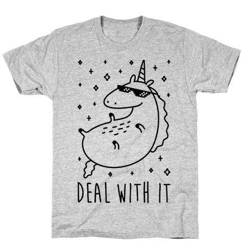 Deal With It Unicorn T-Shirt