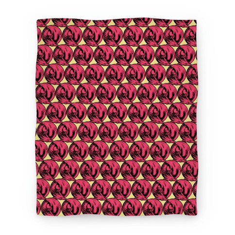 Sleeping Dragon (Red) Blanket