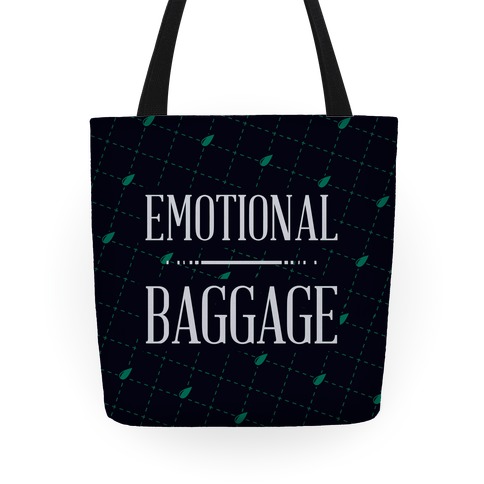 emotional baggage tote