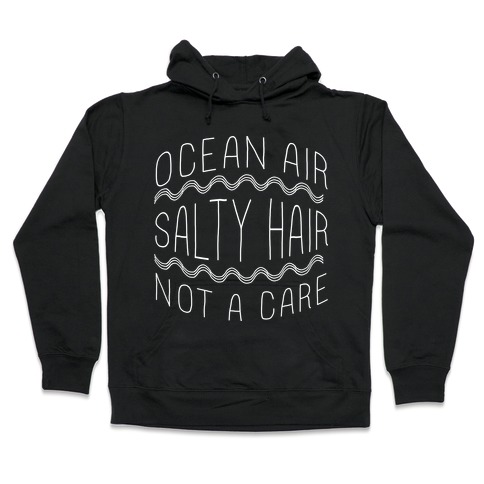 Ocean Air (black) Hooded Sweatshirt