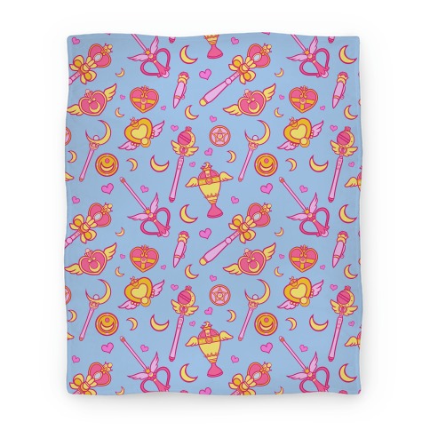 sailor moon plush blanket