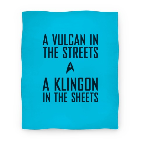 A Vulcan In the Streets Blanket Blanket